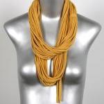 Circle Scarf Necklace - Inf..